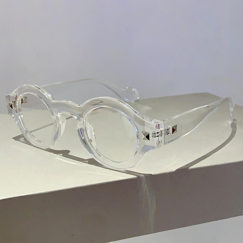 

Small Frame Fashion Vintage Round Sunglasses Women For Men Luxury Brand Designer Sun Glasses Steampunk Popular Rivet Shades