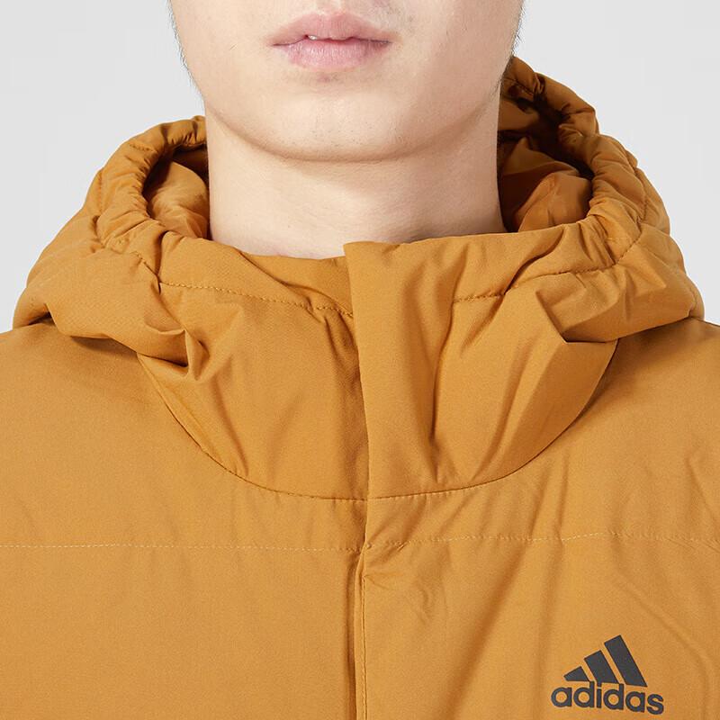 New Adidas Down Jacket Men's Orange HG8748