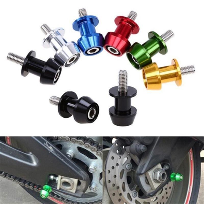 Motorcycle Stand Alkalimetal Adapter Pack of 2 Aluminum 8mm Thread Comprehensive for Rear Frame Support