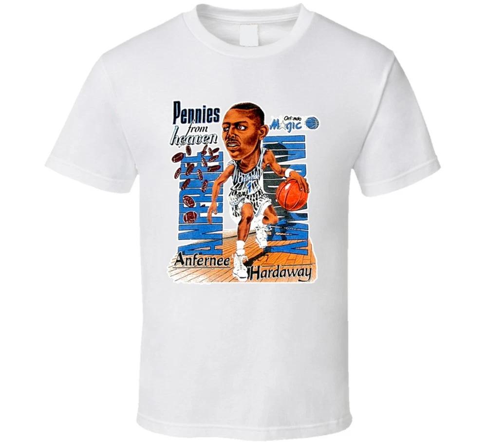 Anfernee Penny Hardaway Basketball Caricature Retro T Shirt S