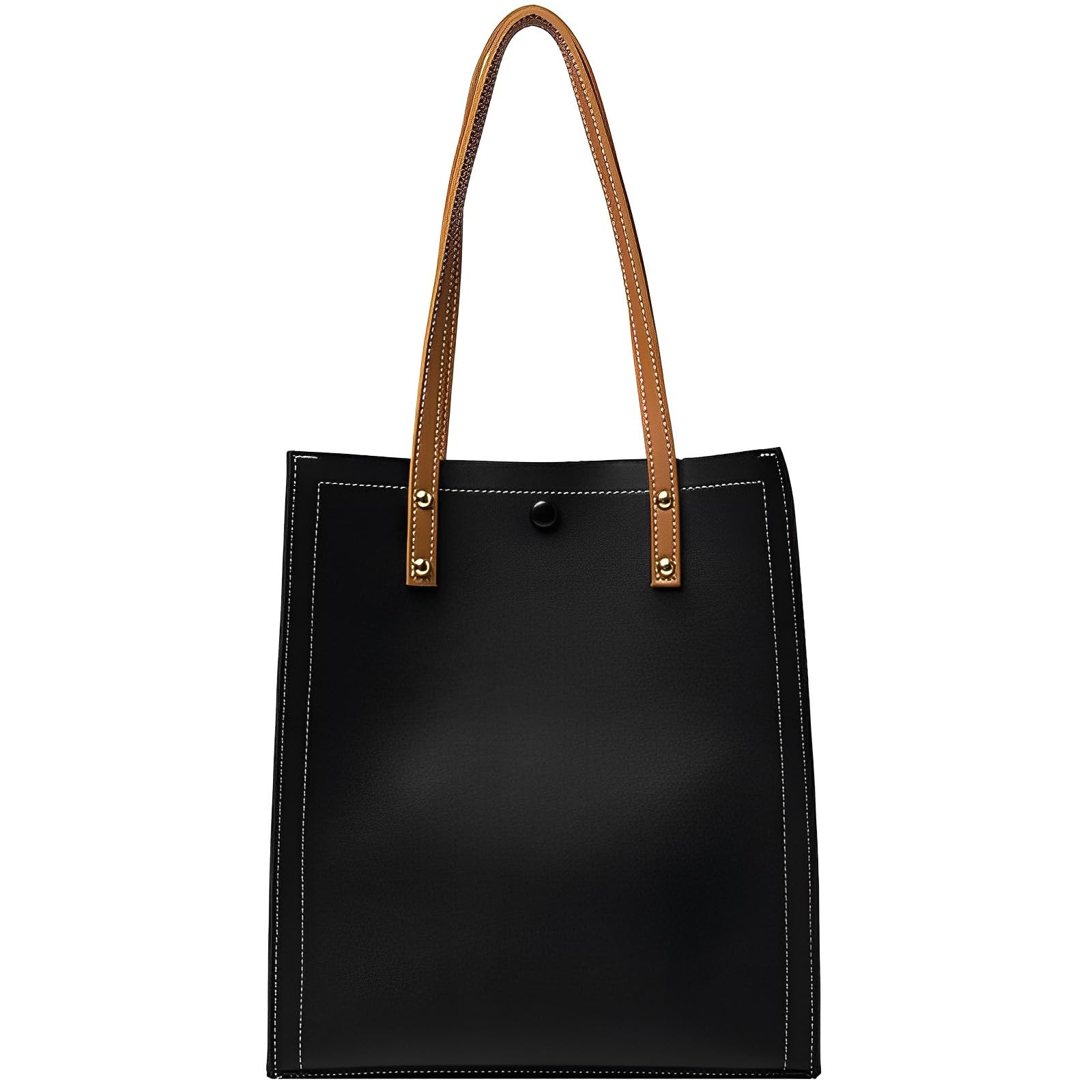 

Magno Большая Вместимость Сумка-тоут A4 Вертикальная и Горизонтальная Деловая Сумка для Поездок на Работу и Включает Набор Женская Сумка, Стиль, Школа, Косметичка, 2 предмета (03