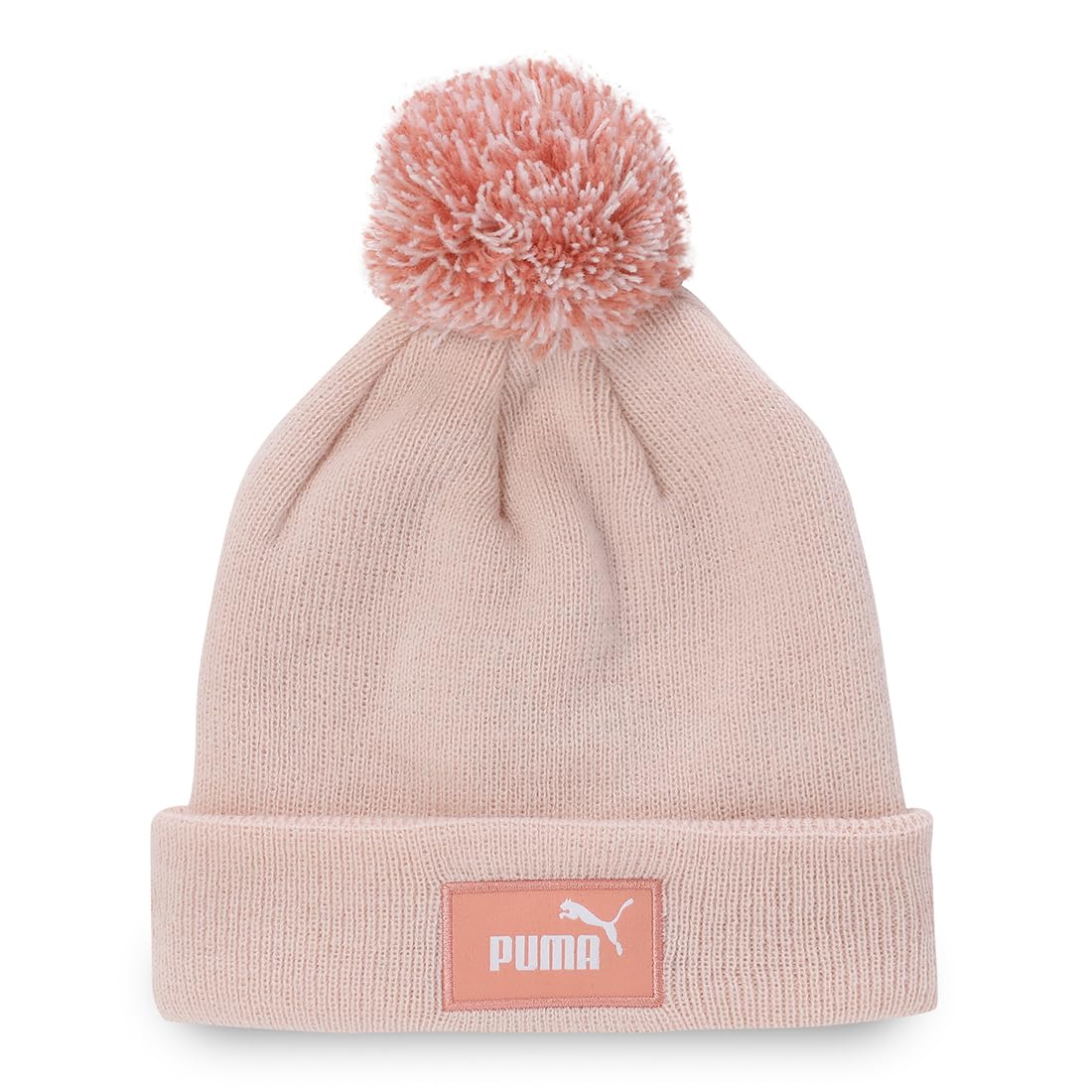 

PUMA FC Knit Island Pink Pom-Pom Beanie, 025541, Kids Hat, Fall/Winter 2024, (02)