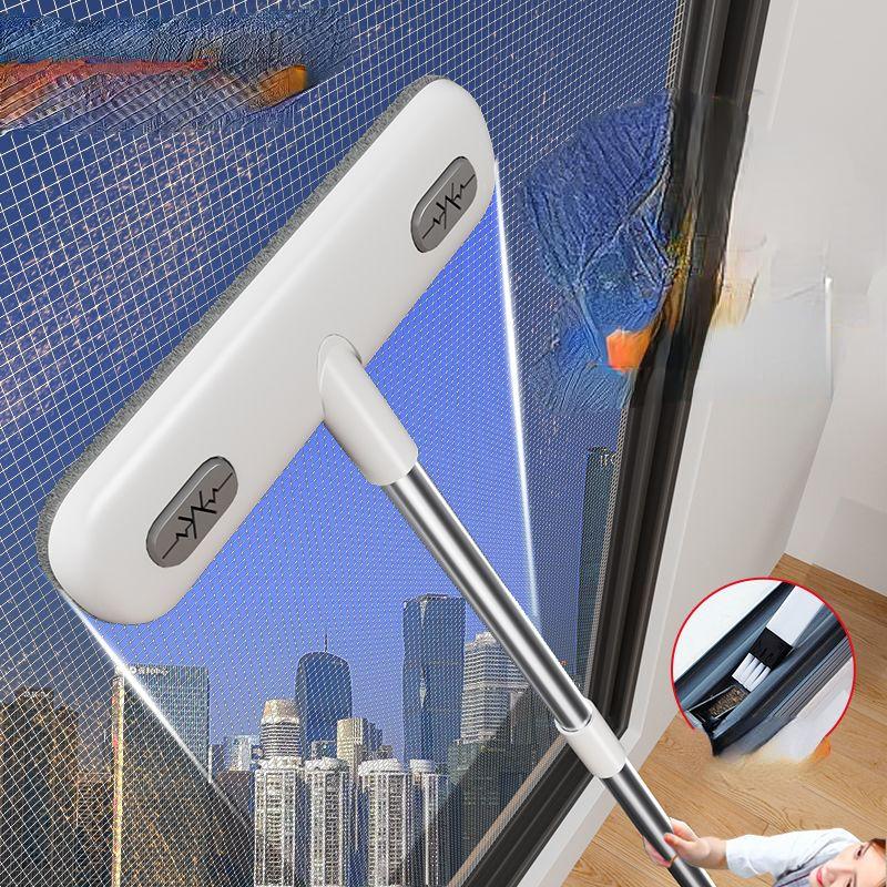 

Щетка для сит для домашнего использования, двусторонняя очистка сит, многофункциональный чистящий инструмент для чистки, чистки и просеивания.