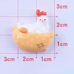 Hot Sale Happy Farm Garden Design Flatback Resin Bow Charms Artifical Style Accessories for Girls