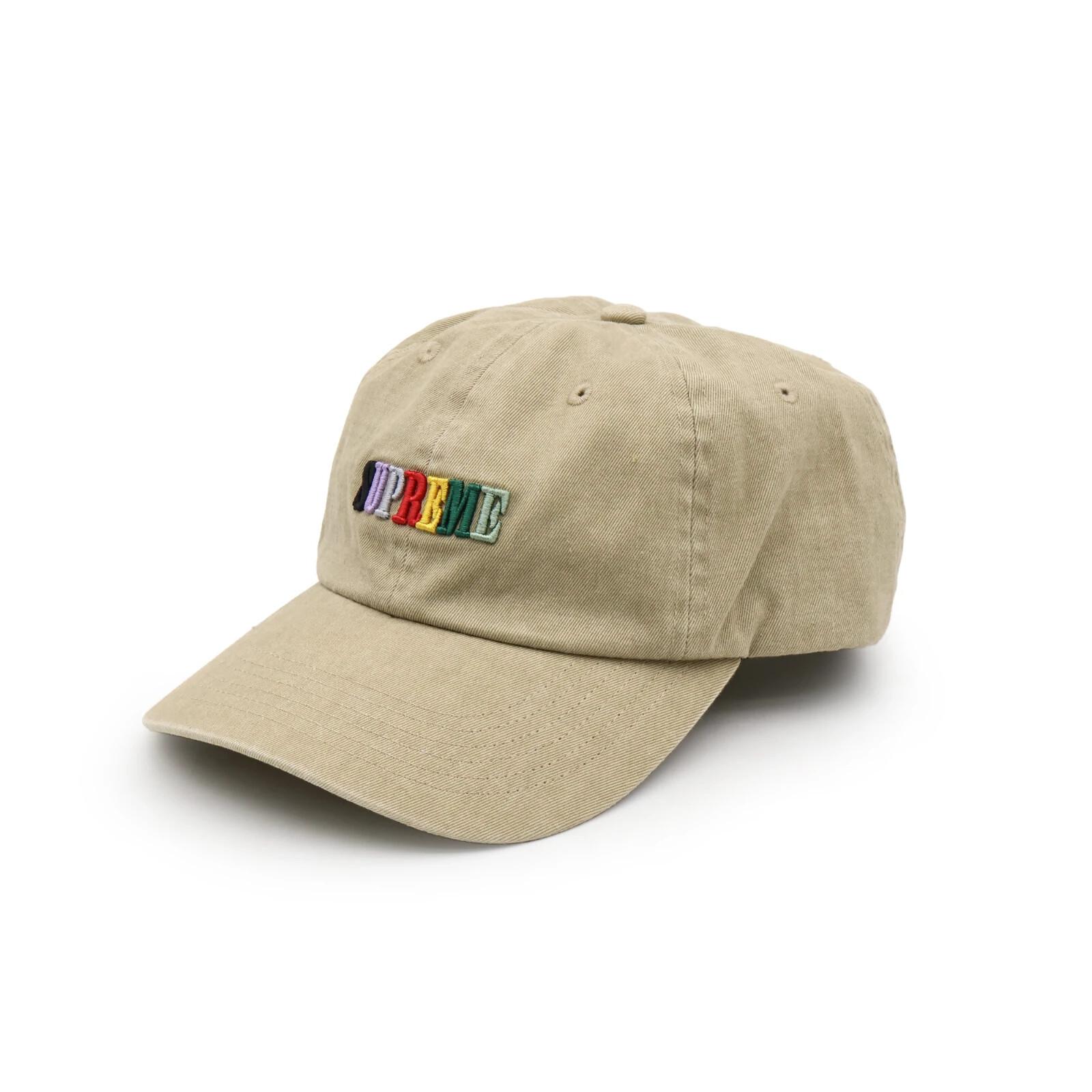 Supreme Pigment Dye 6-Panel Tan One-Size