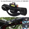 Roof Top Roll Bar Grab Handle with Dome Light Interior Roof Handle Bar Light for Jeep Wrangler CJ YJ TJ JK JL JT 1945-2021