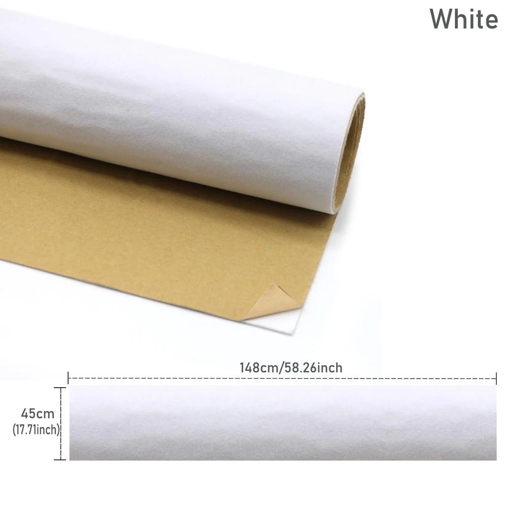 1/2/3 Roll Self-Adhesive Velvet Flock Liner 45x148cm, Multi-Color Contact Paper for Jewelry Box Lining, Drawer & Craft Projects