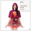 Halloween costume Little Red Riding Hood carnival costume cosplay witch costume broom witch skirt cape