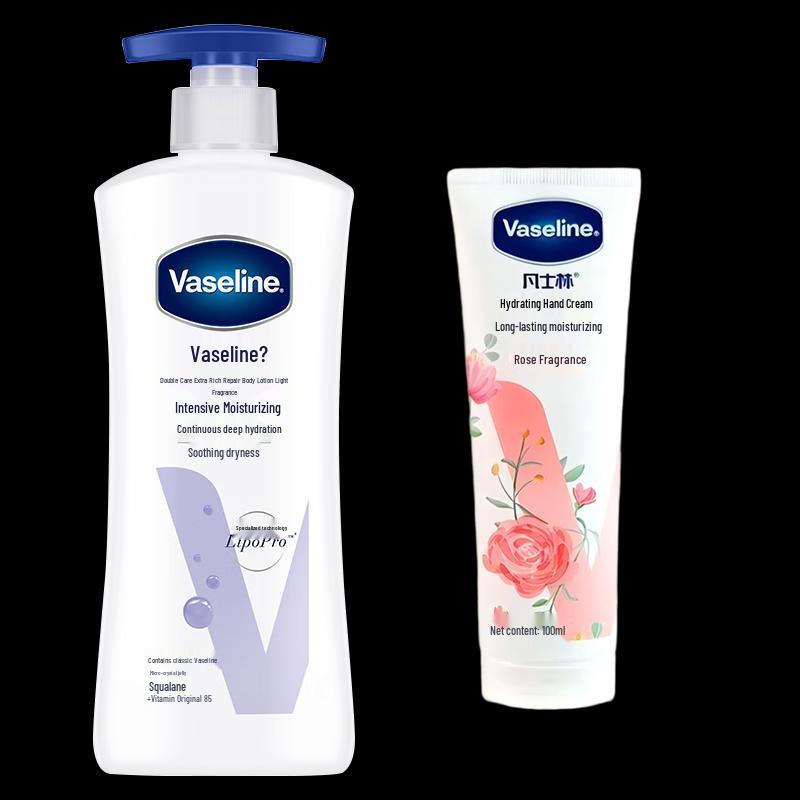 Набор Vaseline Deep Care лосьон для тела и крем для рук