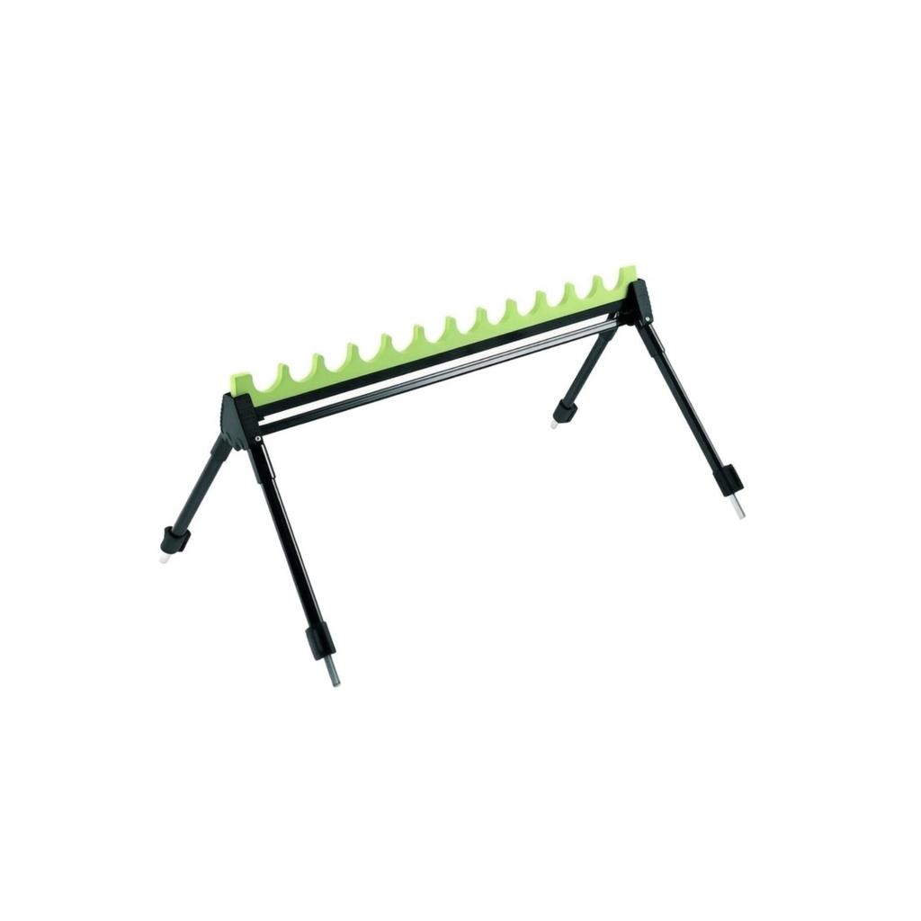Adjustable Aluminum Fishing Rod Rack Folding with Extendable
