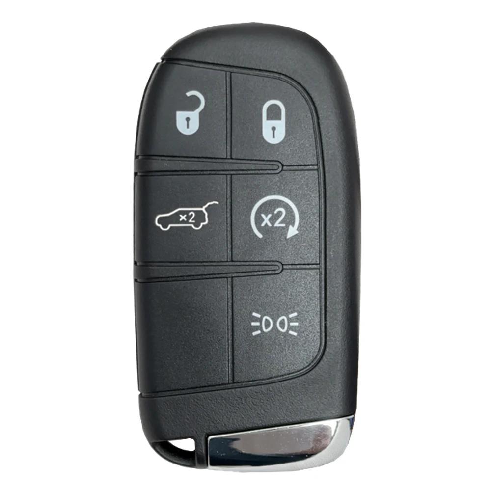 SUPERKEY 3/4/5 Buttons Smart Remote Car Key Fob For Fiat 500 500L 500X 2016-2019 433MHz 4A Chip M3N-40821302 SIP22 Blade