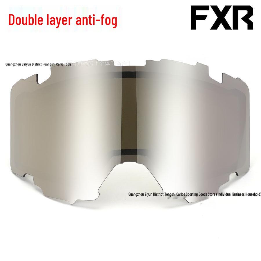 FXR Double-Layer Anti-Fog Goggles for Motorcycle, Off-Road, Mountain Biking & Skiing