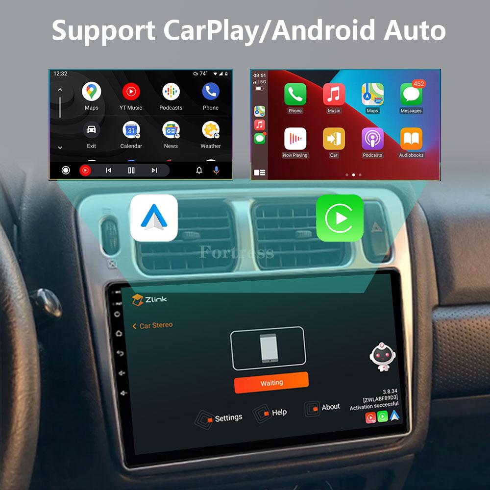 Car Android 13 For Mitsubishi Pajero iO 1998 - 2007 Car Radio Stereo Multimedia Player GPS Navigation 5G Wifi QLED 2din
