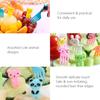 10Pcs Animal Food Picks Mini Forks, Cute Fruit Fork Bento Box Bento Accessories for Lunch Box Decoration