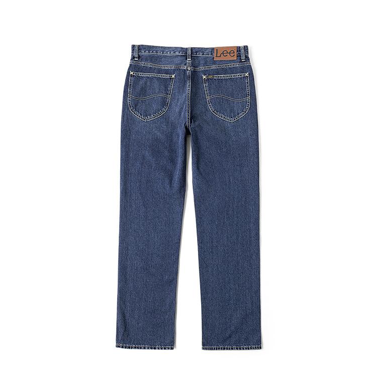 Lee Jeans Men's Dark Blue Moderate Straight Fit Pants LMB251753203487A02983