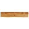Vidaxl Blat Stołu Z Naturalną Krawędzią, 140X30X3,8 Cm, Drewno Mango
