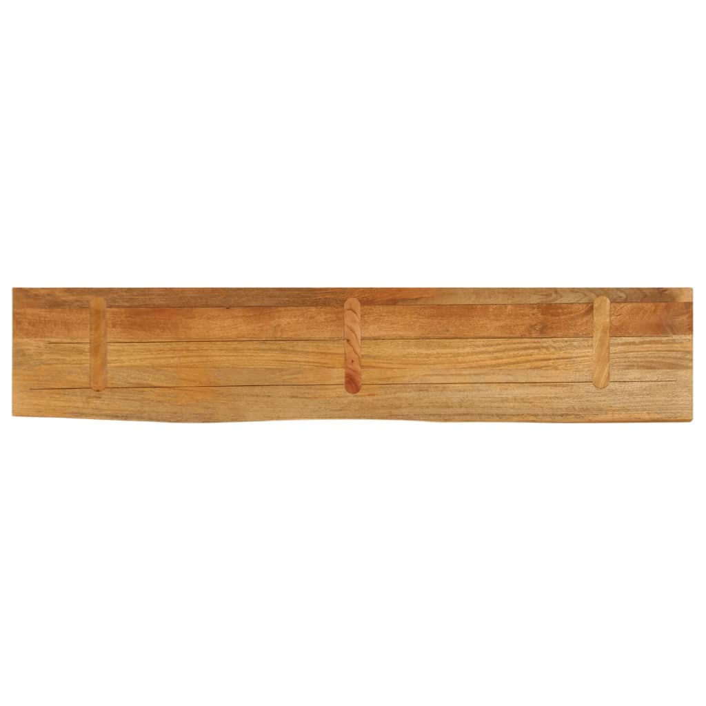 Vidaxl Blat Stołu Z Naturalną Krawędzią, 140X30X3,8 Cm, Drewno Mango