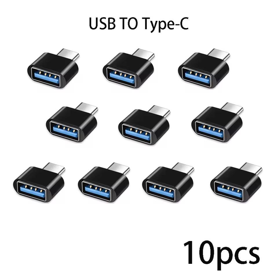 Mini Type C To USB Adapter 3.0 USB-C Male OTG A Female Data Connector For MacBook Pro iPad Mini 6/Pro MacBook Air Type C Device
