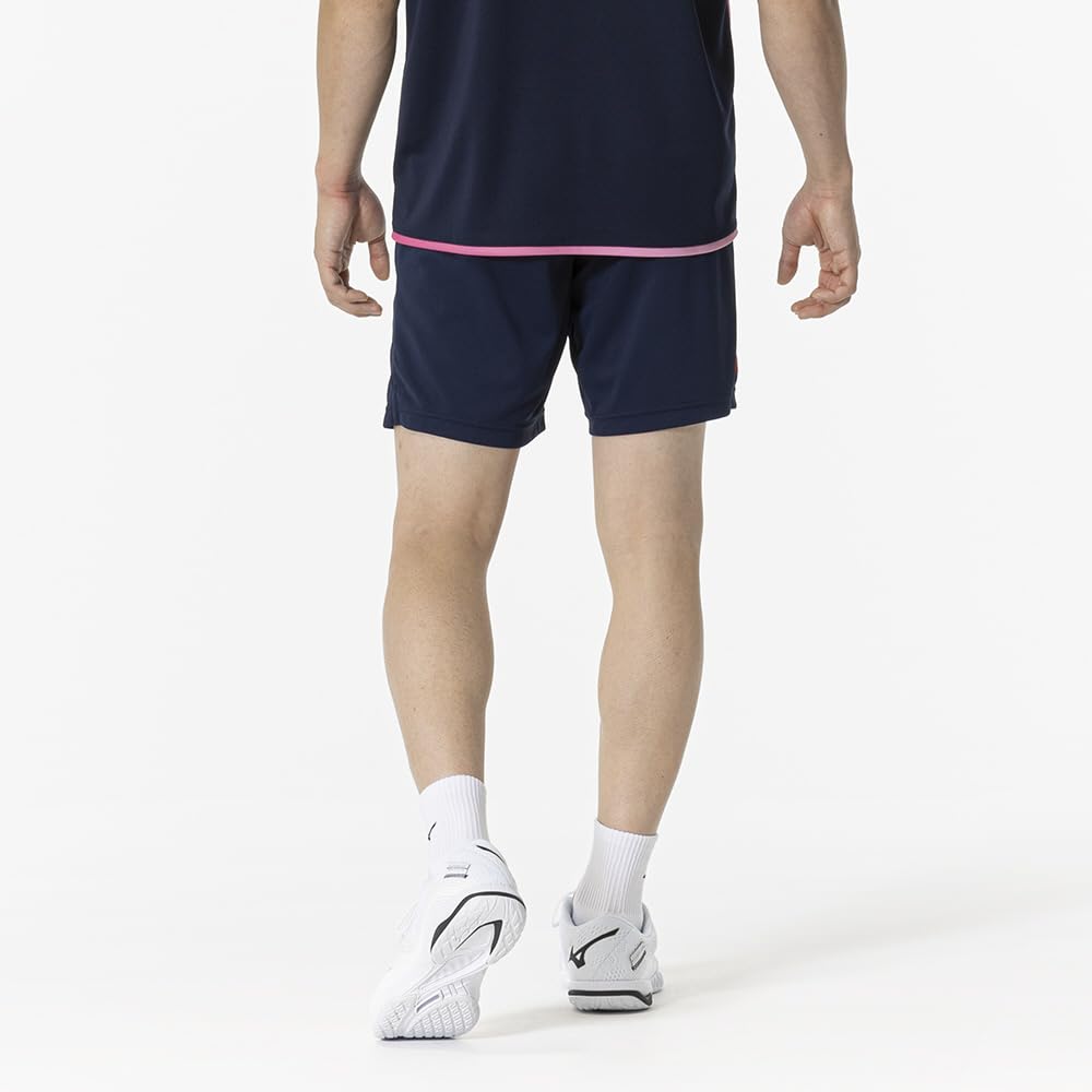 Table Tennis Game JTTA Size M Pants, Certified, Moisture-Wicking, Quick-Drying, Unisex, Adult, Navy, (82JBB002)