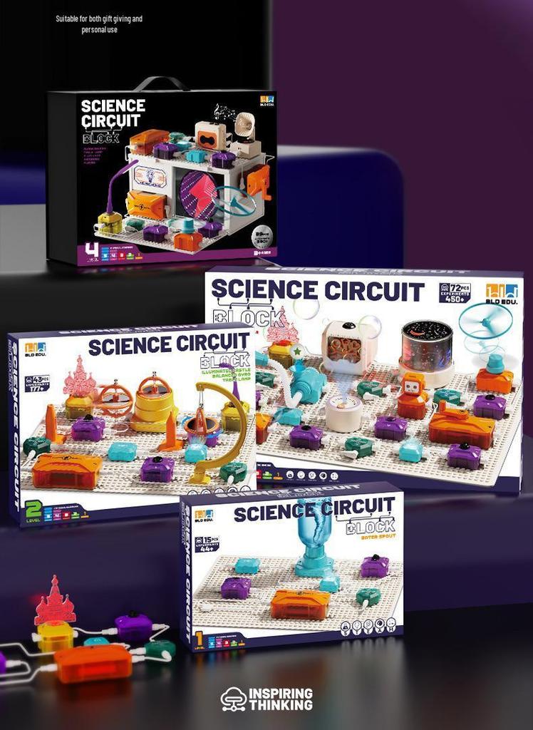 Children's DIY Circuit Science Experiment Set - Physics Learning Toy
