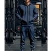 Men's Comfortable Fleece Hooded Sweatshirt Zipper Sports Suit Long Sleeved Sweatshirt Autumn and Winter Season