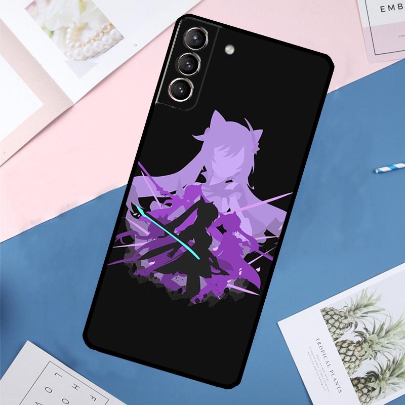 Genshin Impact Game Case For Samsung Galaxy S25 Ultra S21 S22 S24 S23 Ultra S9 S10 Plus S21 FE S25 FE Back Cover