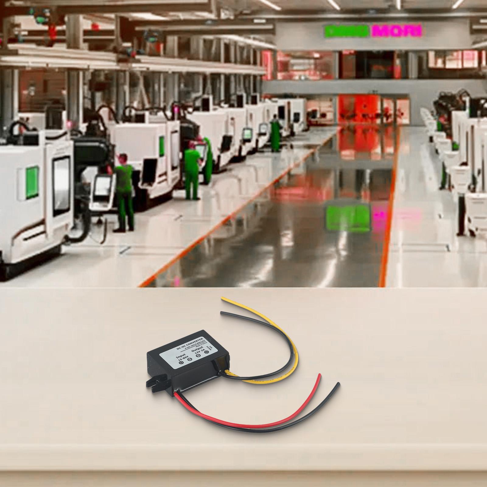 

12V Converter 63*32*18mm DC To DC Converter Compact Size Dustproof Easy Installation High Stability Output Outdoor Use China Mainland