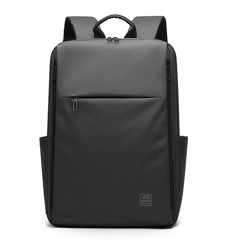 New Casual Backpack Men's Business Travel Computer Bag Large Capacity Anti-splash Backpack