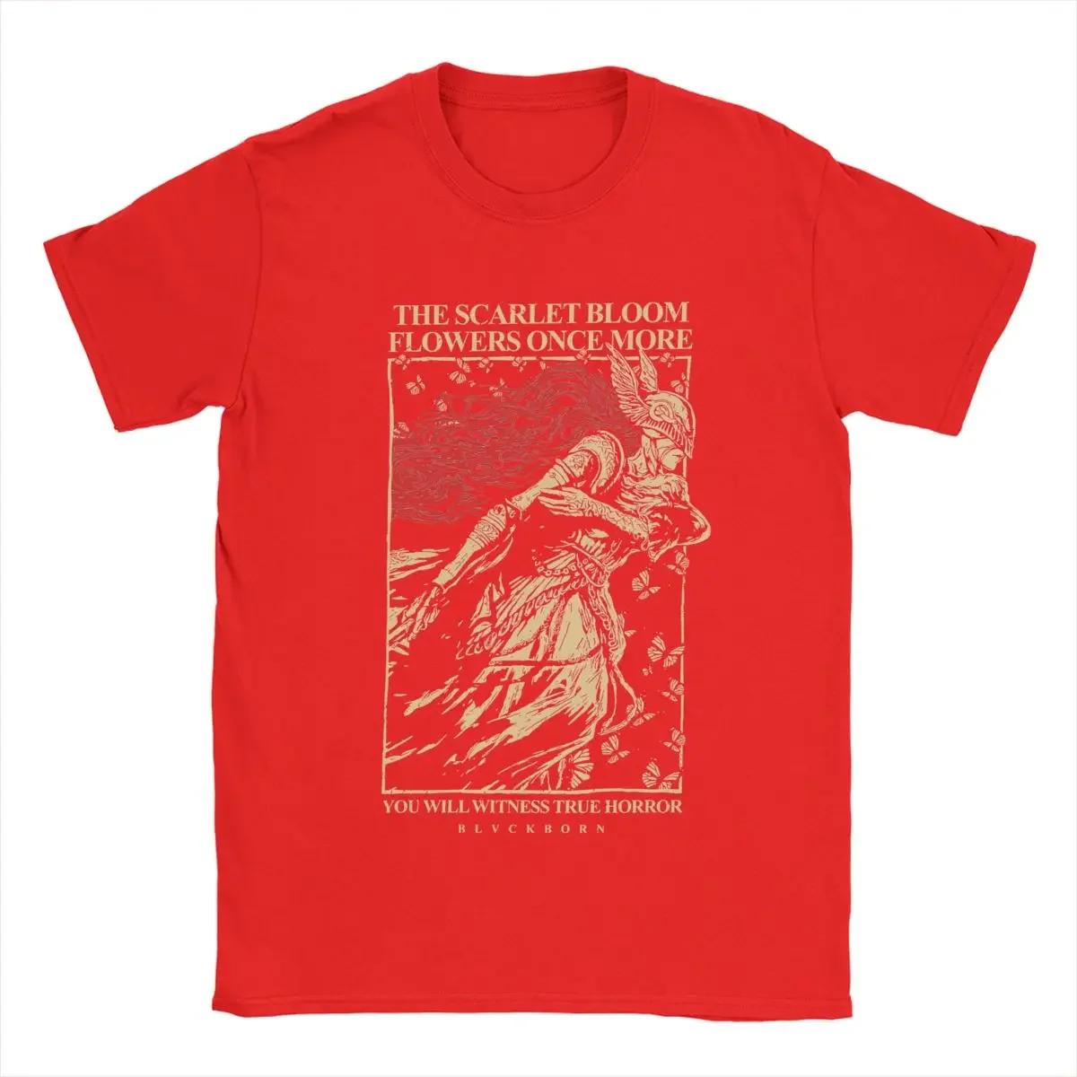 Unisexs Elder Malenia Blade Of Miquella T Shirt Pure Cotton Tops Funny Short Sleeve Crew Neck Tees Unique TShirt S