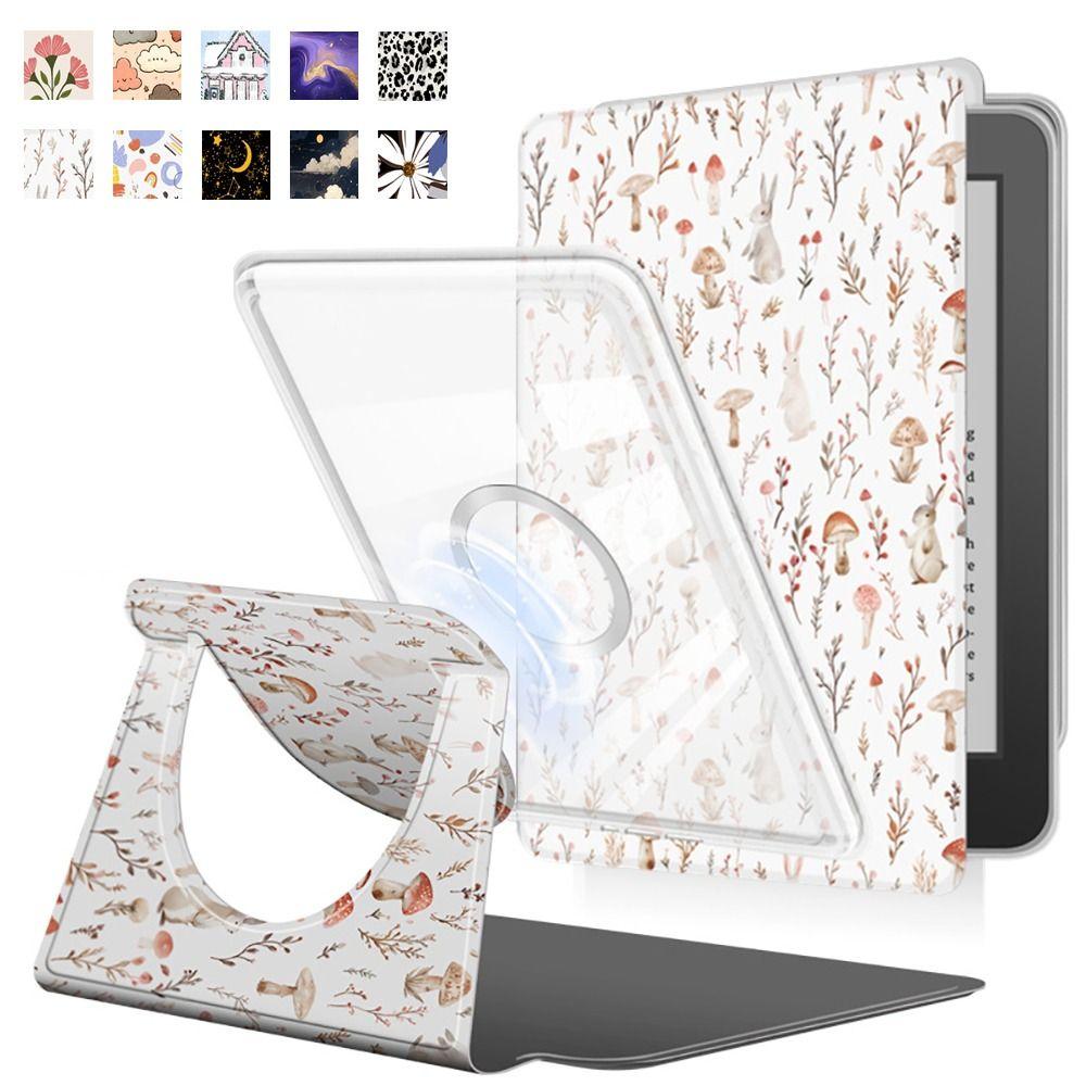 Auto Wake/Sleep e-Reader Case Adjustable Acrylic Stand Cover Multiple Patterns for Kindle Paperwhite 5 (11th Gen 2025) 6.8 Inch