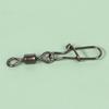 100 Buc/Cutie Conector Pescuit Inox Pin 4# 6# 8#10#12# Vârtel Rulant cu Rulment cu Agrafă Accesorii Momeală Cârlig de Pescuit