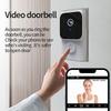 Tuya Wireless Smart Video Doorbell APP Remote Control Two-Way Intercom High-Definition Night Vision Infrared Home Security Bell