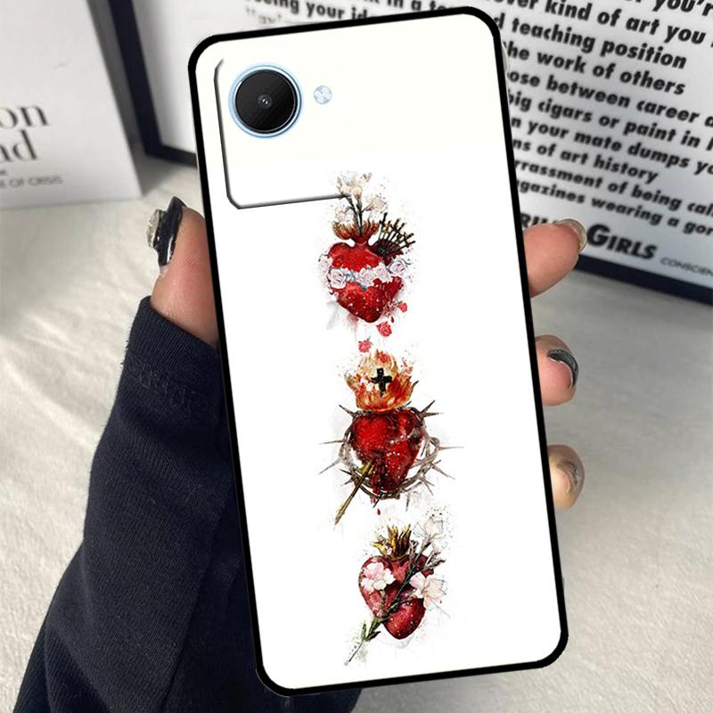 

Hearts of the Holy Family For Realme C63 C71 C55 C67 C51 C75 C61 C65 C53 10 11 12 13 14 15 Pro Plus GT6 GT7 Pro Case Realme 15