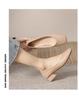 2023 Retro Soft Leather Square Toe Medium High Heel Women's Shoes