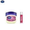 Vaseline Baby Petroleum Jelly & Rosebud Lip Balm Bundle