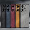 Do etui Poco M6 4G Luksusowe etui ze skóry PU do telefonu Xiaomi Redmi 13 13C Redmi13 C 5G Tylna obudowa Matowy silikon Pełna ochrona