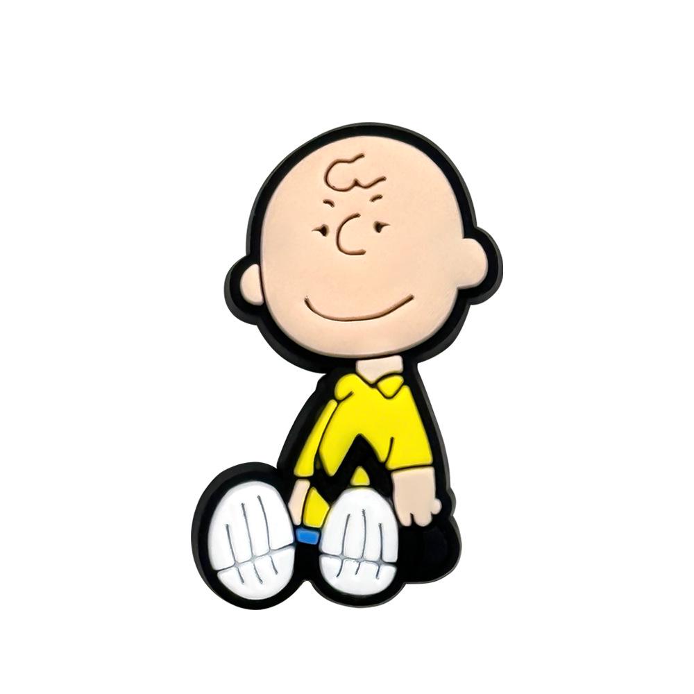 Snoopy Schuhanhänger - PVC Weichgummi Clog-Zubehör für Gartenschuhe