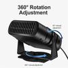 Car Anti-Fog Heater 12V/24V 200W 4 in 1 Car Heater Fan Electric Cooling Heating Auto Windshield Defroster Defogging Demister