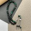 Handcrafted 33 Bead Buddhist Bracelet Glass Beaded Prayer Jewelry Comfortable Spiritual Companion Fashion Accessory