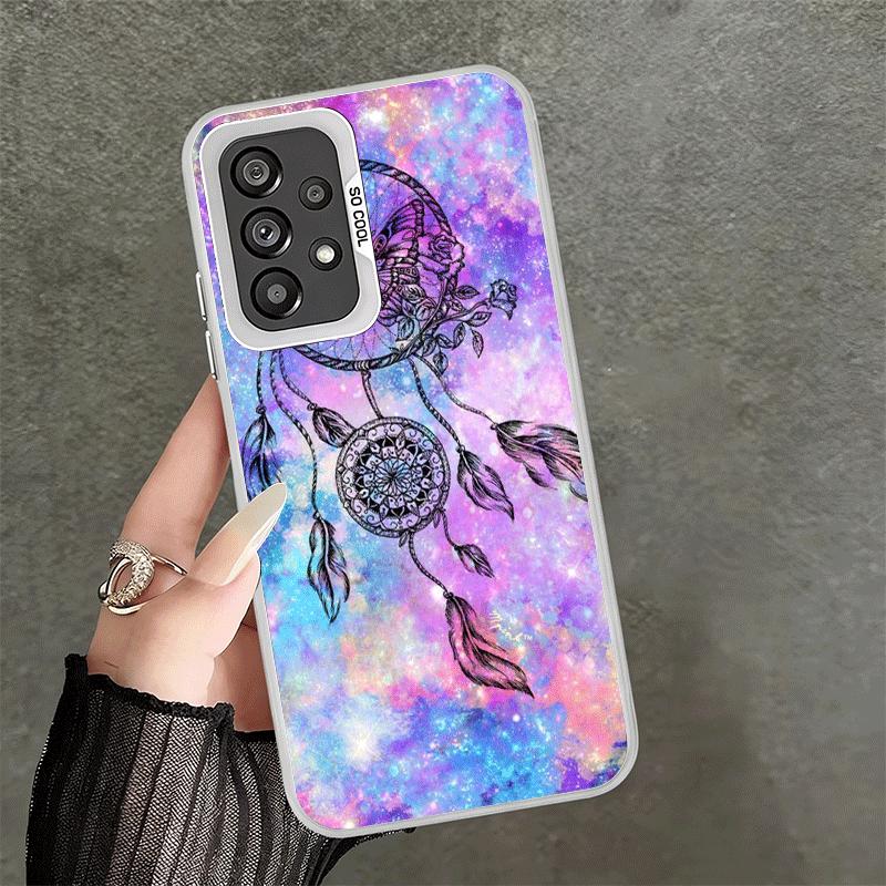 Mandala Dreamcatcher Shockproof Phone Case for Samsung A17 A16 A15 A14 A37 A57 A36 A56 A26 A35 A55 A25 A34 A54 A24 A13 A23 A33 A
