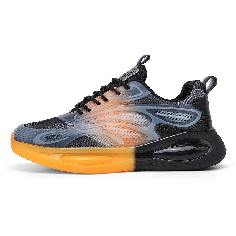 Men's shoes new summer breathable mesh sports casual running mesh shoes little white lightweight dad height-increasing shoes