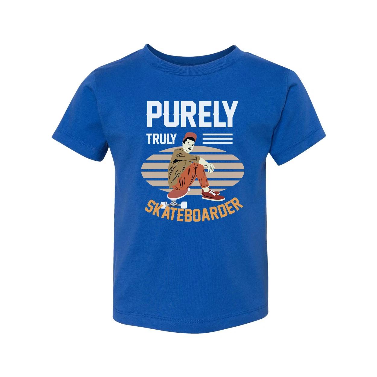 Unisex Skateboarder Graphic T Shirt S