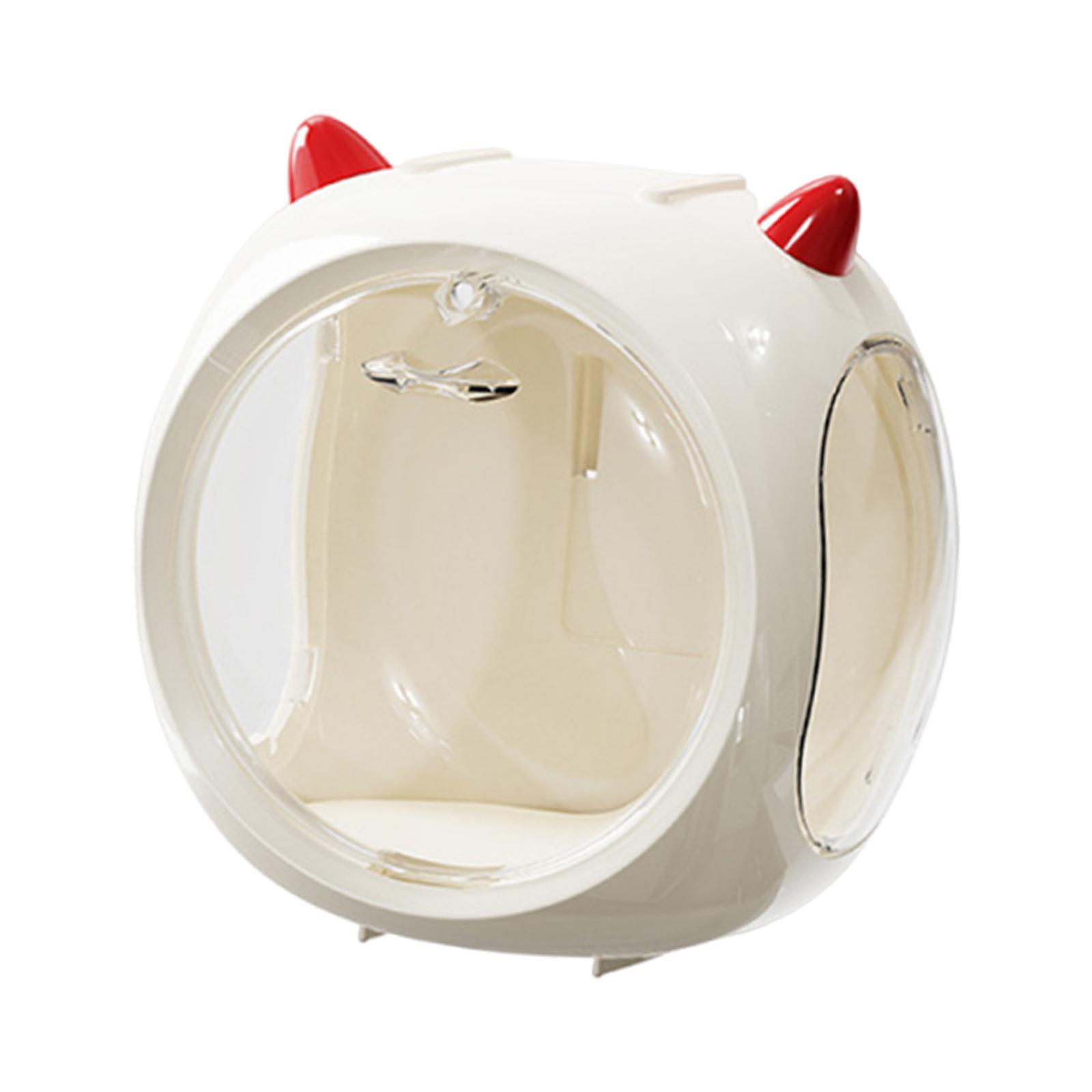 

Multi-Purpose Transparent Figure Display Case Figurine Display Case Display Box for Collectibles Organization Small Toys жовтий