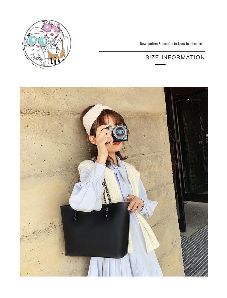Women's 2025 Soft PU Large Capacity Crossbody Tote Shoulder Handbag - European & American Fashion