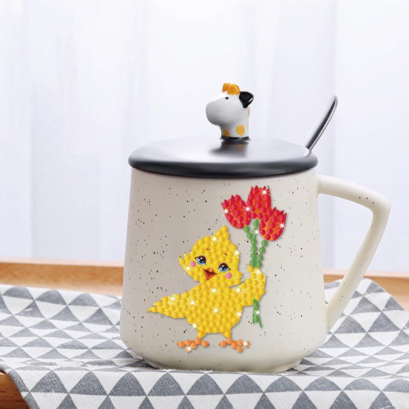 Easter Cartoon DIY Diamond Painting Stickers - Decorative Handmade Craft Kit
