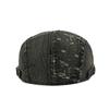Denim Beret Women British Vintage Forward Cap Men's Peaked Cap