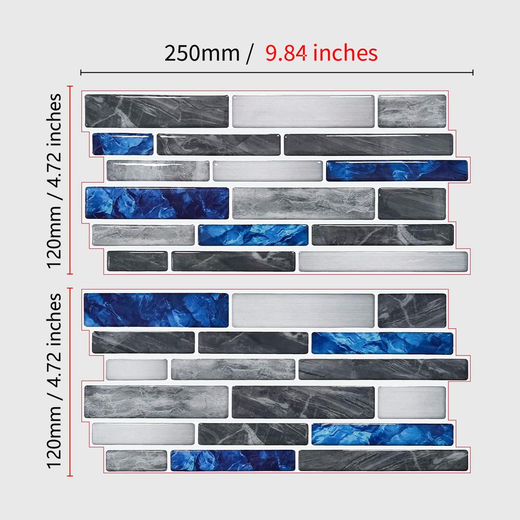 Naklejka kuchenna olejoodporna 3D Kryształowy splicing Kryształowa tapeta Naklejka do renowacji salonu sypialni Samoprzylepna naklejka kafelkowa