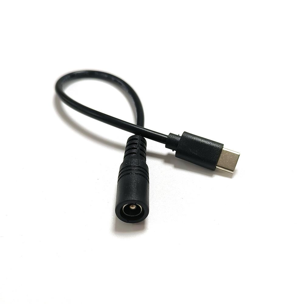 XT60 Male Bullet Connector To Male DC5525 Power Cable & DC5525 To Type-C For TS101 PINE64 Electronic Soldering Iron