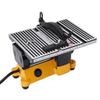 Table Saw Compact Multi Function Desktop Electric Saw with Low Noise Motor for Wood Steel Glass Tile