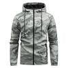 Men's Spring/Autumn Camouflage Hooded Windproof Casual Jacket